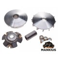 SKREMULYS, VARIATOR W./FIXED FACE GY6 125