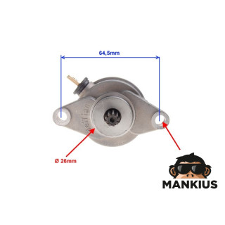 STARTER VARIKLIŲ PAGRINDAS, 9 DANTŲ SPLINE 2T