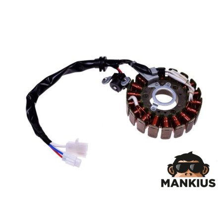 STATOR ASSY 18 POLAI, SKIRTA YAMAHA X-MAX 125