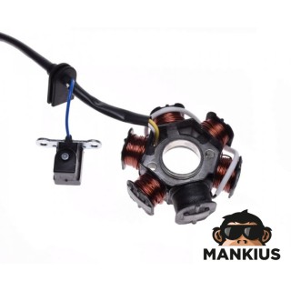STATOR ASSY 6 POLAI PEUGEOT LUDIX
