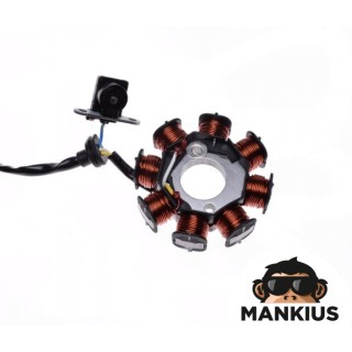 STATOR ASSY 8 poliai, skirti PEUGEOT SPEEDFIGHT VIVACITY ELYSEO