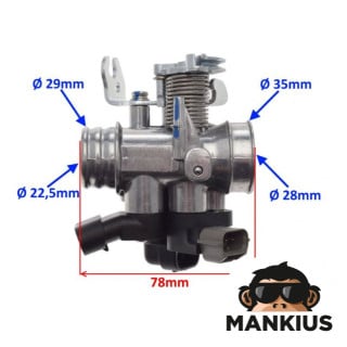 THROTTLE VALVE ASSY. FOR JUNAK 905