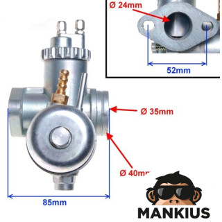 CARBURETOR ASSY SHL CN