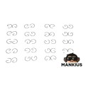 SANDĖLIŲ RINKINYS, stūmoklio kaištis S51 TAI (20 RINKINIŲ / 40 Vnt. pak.)