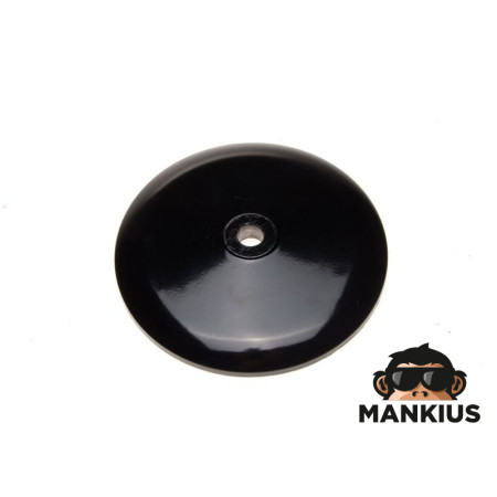 COVER, FRONT WHEEL HUB SIM BLACK