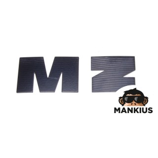 EMBLEMIŲ RINKINYS MZ, KURO BAKAS JUODAS