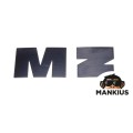 EMBLEMIŲ RINKINYS MZ, KURO BAKAS JUODAS
