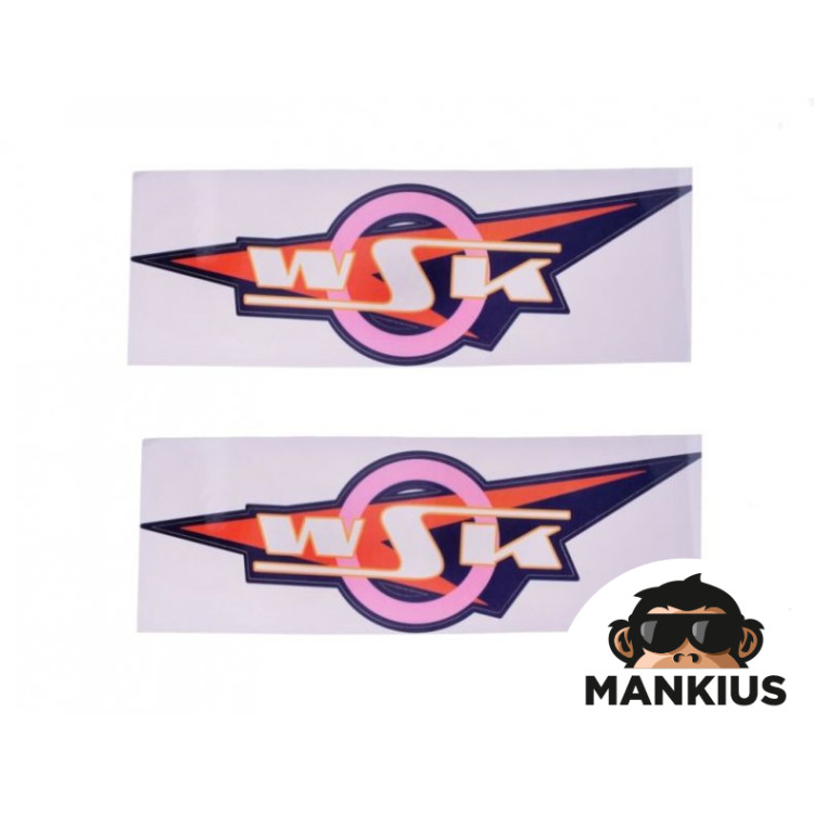 EMBLEM SET, FUEL TANK WSK