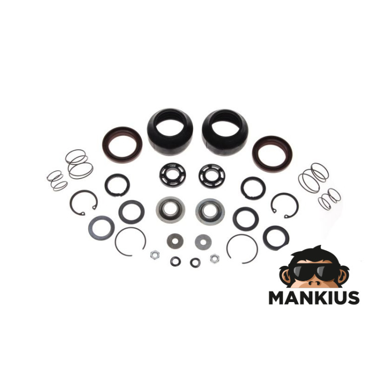 GASKET SET, FRONT FORK PISTON MZ EXTENDED 28 ELEMENTS