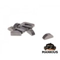 RAKTAS, WOODRUFF alkūninio velnio MAGNETO / PIRMINIS WSK125 10 Vnt.