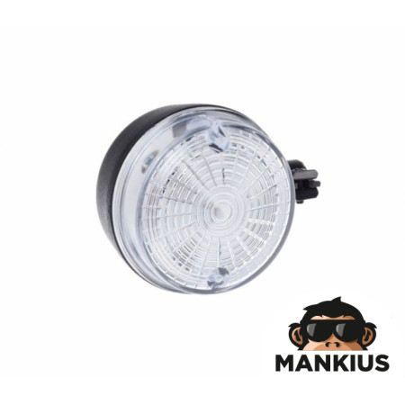 LAMP, TURN SIGNAL MZ ROUND REAR CLEAR LENS