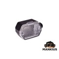 LAMP, TURN SIGNAL MZ SQUARE CLEAR LENS