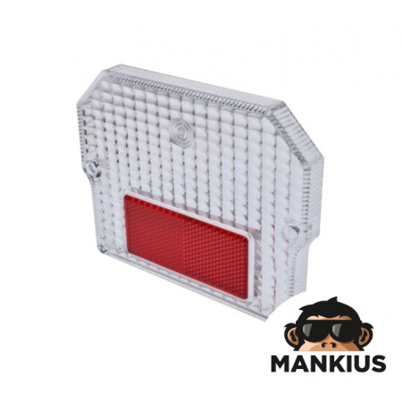 LENS, REAR LAMP ASSY MZ SQUARE CLEAR