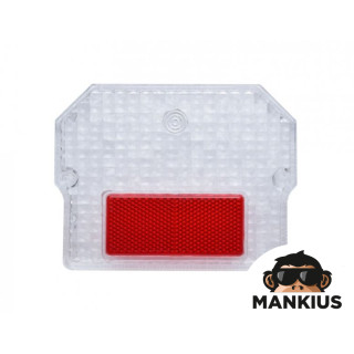 LENS, REAR LAMP ASSY MZ SQUARE CLEAR