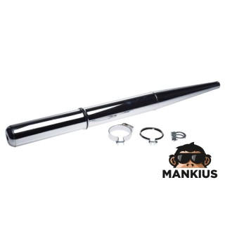 DUSINTUVO ASSY SIMSON SR50 SR70 CHROME W/CAMP