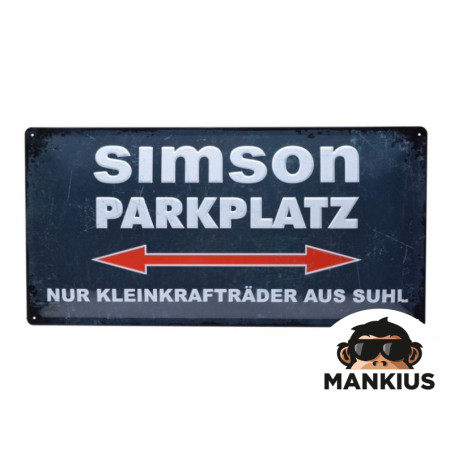 PARDAVIMO LENTA, SIMSON PARKPLATZ