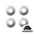 PLOKŠČIŲ RINKINYS, SANKA VARIMAS METALAS SIMSON S51 0,61 mm 4 vnt.