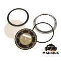 REMONTAS RINKINYS, SPIDOMETRAS, JAWA 250 350 ROUND 120 km/h JUODAS