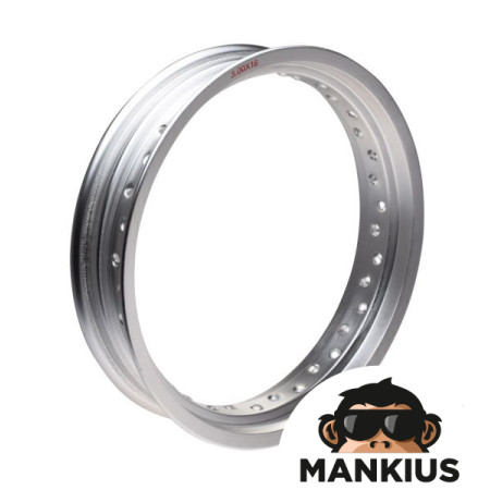 RIM 16x3.00 36 H ALUMINIUM 36 SPOKES MT