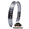 Ratlankiai, GALINIS RATAS 16"x1,85 SIAURAS ALIUMININIS