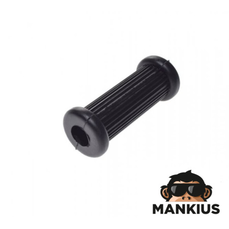 RUBBER, FOOTREST JUNAK 18 mm HOLE