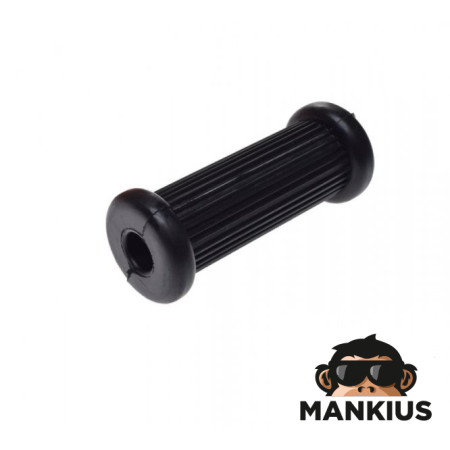 RUBBER, FOOTREST JUNAK 18 mm HOLE