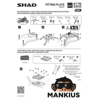 ADAPTER SHAD PIN SYSTEM FOR BMW