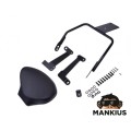 BACKREST SHAD FOR DUCATI DIAVEL BLACK