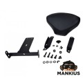 BACKREST SHAD FOR HONDA FORZA 125 BLACK