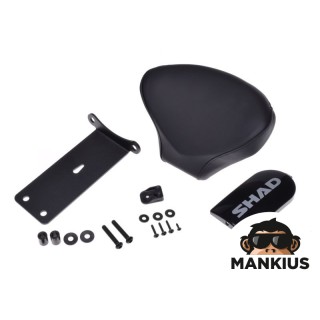 BACKREST SHAD FOR HONDA PCX 125 BLACK
