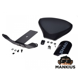 BACKREST SHAD FOR KYMCO AK550 BLACK