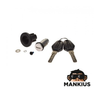 LOCK INSERT ASSY FOR SHAD CASE SH58X SH59X BLACK KEY