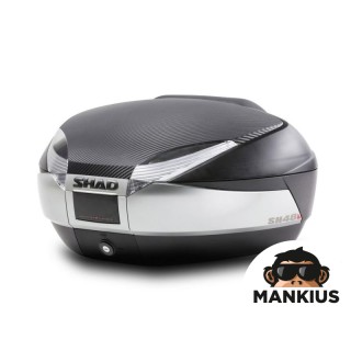 TOP CASE SHAD 48L SH48 PROMO: CARBON COVER & BACKREST INCLUDED
