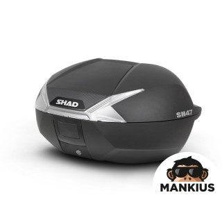 TOP CASE SHAD SH47 WHITE LENS