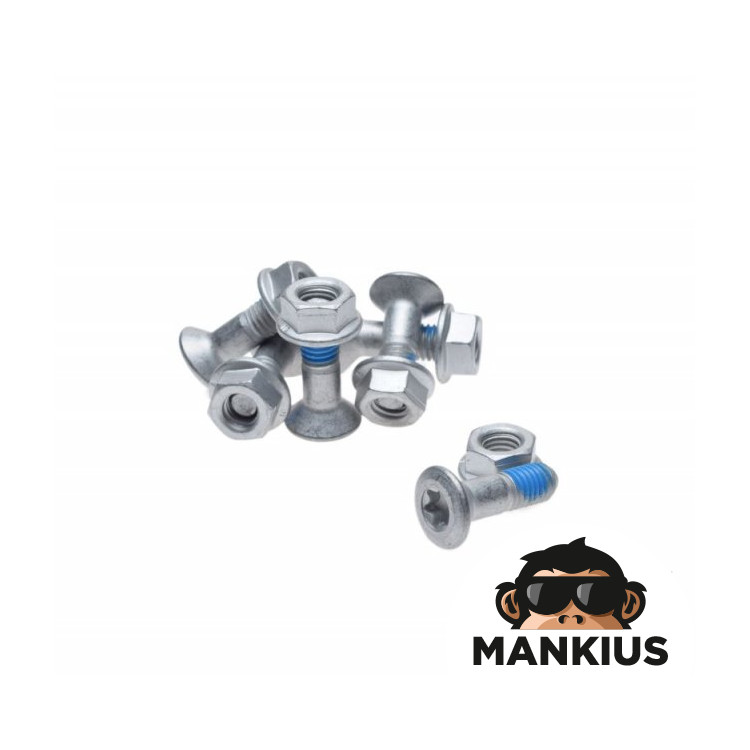 VARŽTO RINKINYS KTM, M8x31mm GALINIO ŽVAIGŽDŽIO 6 Vnt.