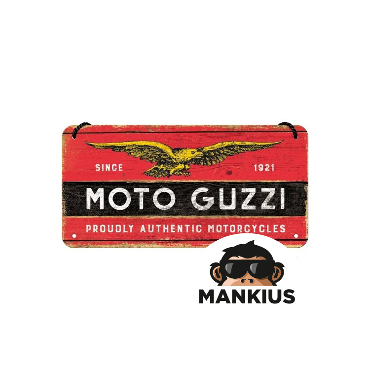 KABANTIS ŽENKLAS 10x20 MOTO GUZZI LOGOTIPA MEDIENA 28029