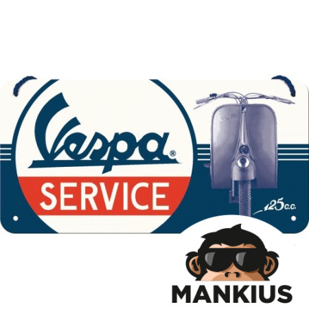 HANGING SIGN 10x20 VESPA SERVICE 28028