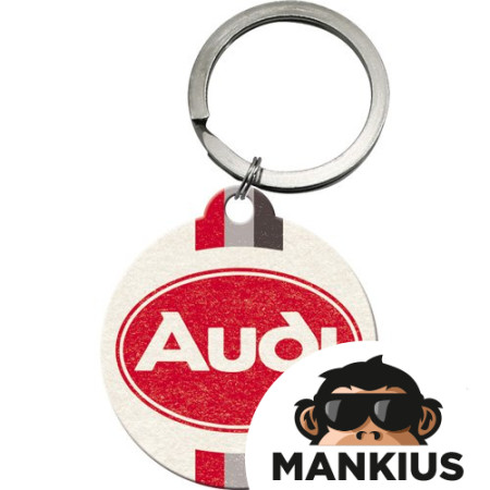 KEY RING AUDI LOGO 48039