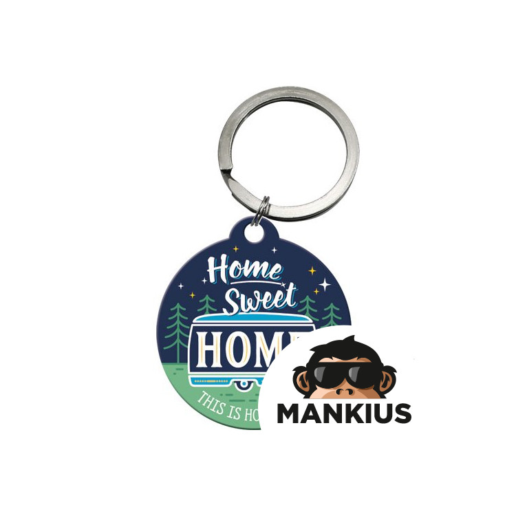 KEY RING HOME SWEET CAMPER 48035