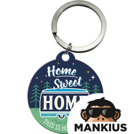 KEY RING HOME SWEET CAMPER 48035