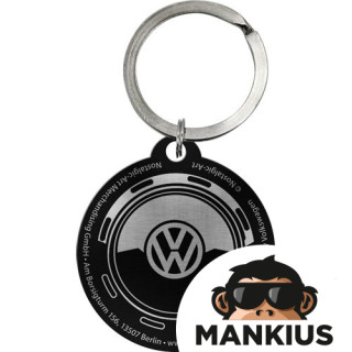 KEY RING VW WHEEL 48036