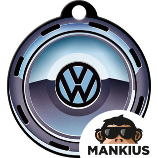 KEY RING VW WHEEL 48036