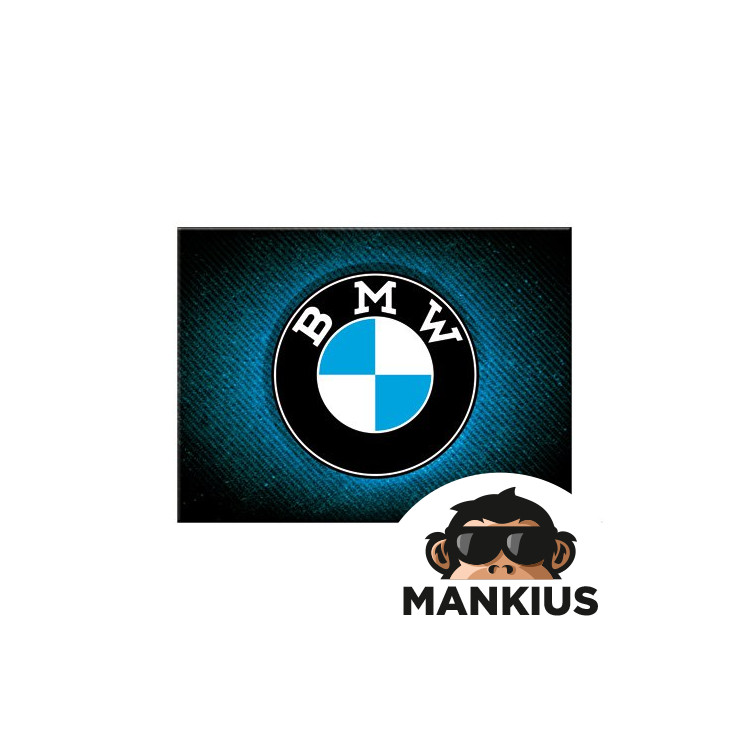 MAGNETAS BMW LOGO BLUE SHINE 14385