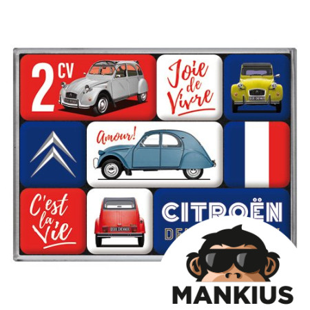 MAGNET CITROEN 2CV 9 PCS 83126