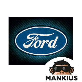 MAGNETAS FORD LOGO BLUE SHINE 14399