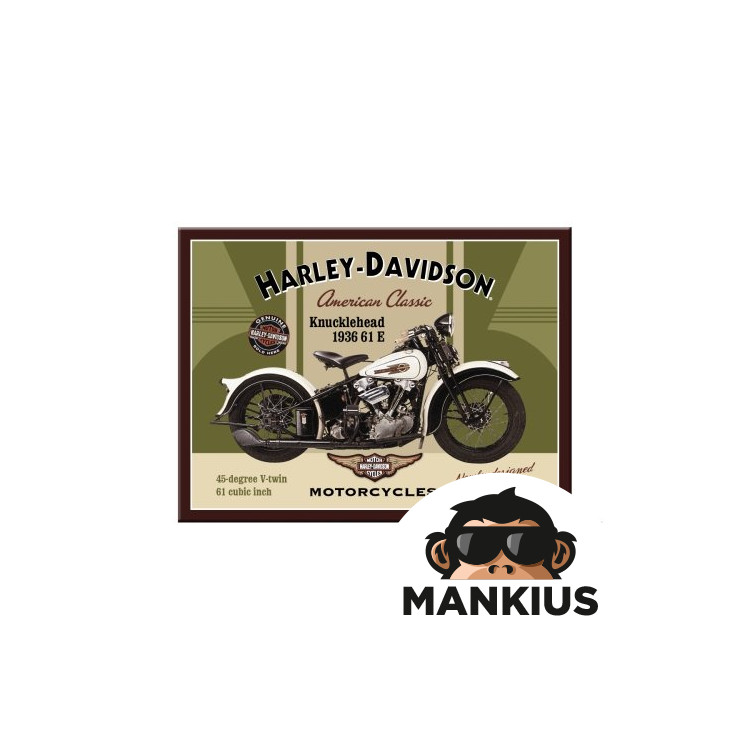 MAGNET HARLEY-DAVIDSON KNUCKLEHEAD 14224