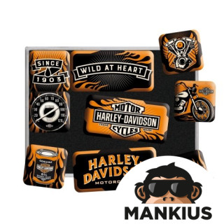 MAGNET HARLEY-DAVIDSON WILD SET 9 PCS 83096