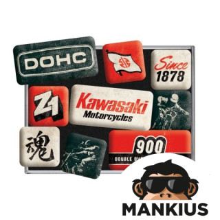 MAGNETAS KAWASAKI MOTOCIKLIŲ KOMPLEKTAS 9 VNT 83114