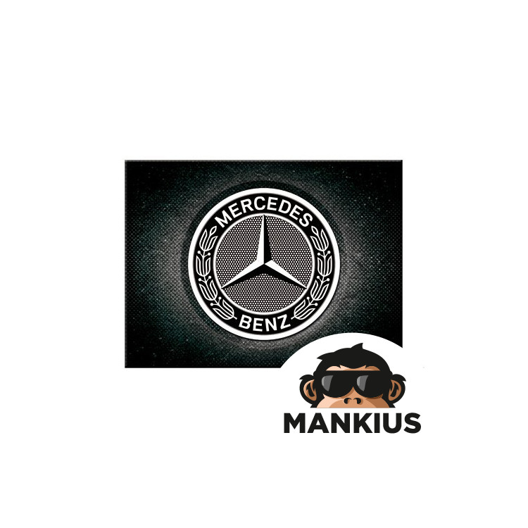 MAGNETAS MERCEDES-BENZ LOGOTIPA JUODAS 14390