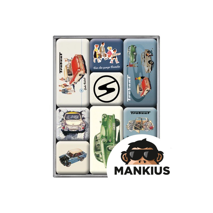 MAGNET TRABANT SET 9 PCS 83117